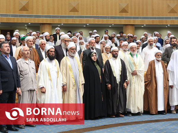 دیدار علما و نخبگان اهل سنت با رییس جمهور