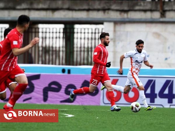 دیدار تیم های فوتبال سپیدورد رشت- سایپا تهران