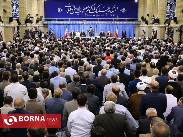 دیدار مسئولان نظام و سفرای کشورهای اسلامی