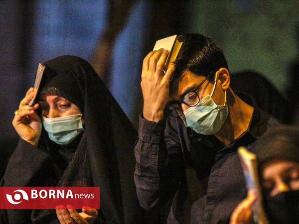 مراسم احیاء شب نوزدهم ماه رمضان در اراک