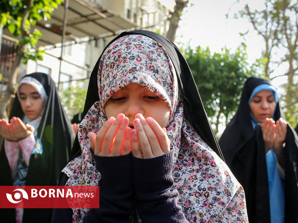 نماز عید سعید فطر - حوالی دانشگاه تهران