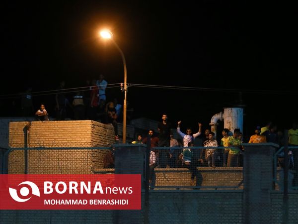 دیدار تیم های فوتبال صنعت نفت - مس رفسنجان