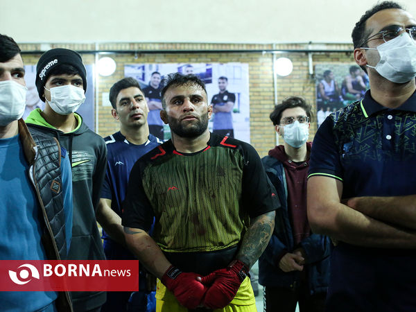 تمرین تیم ملی بوکس