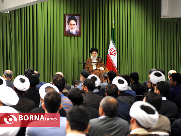 دیدار جمعی از استعدادهای برتر و نخبگان جوان کشور با رهبر انقلاب