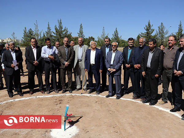 آیین کلنگ‌زنی خانه هاکی در کرمان