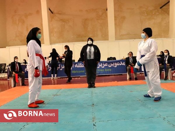 برگزاری مسابقات کاراته قهرمانی استان در منطقه آزاد انزلی