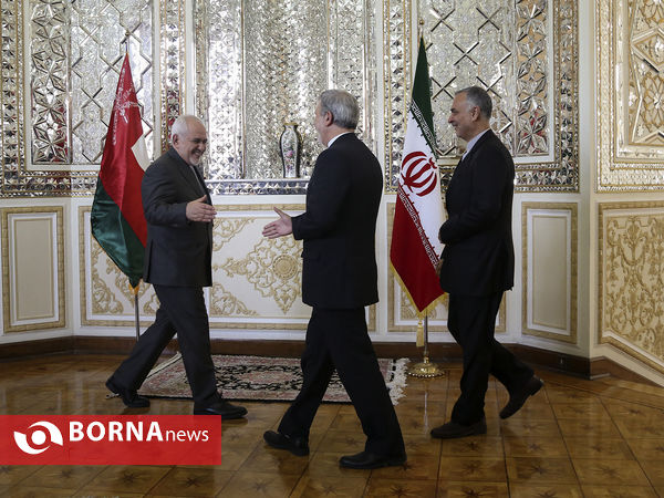 دیدار وزیر خارجه عمان با محمدجواد ظریف