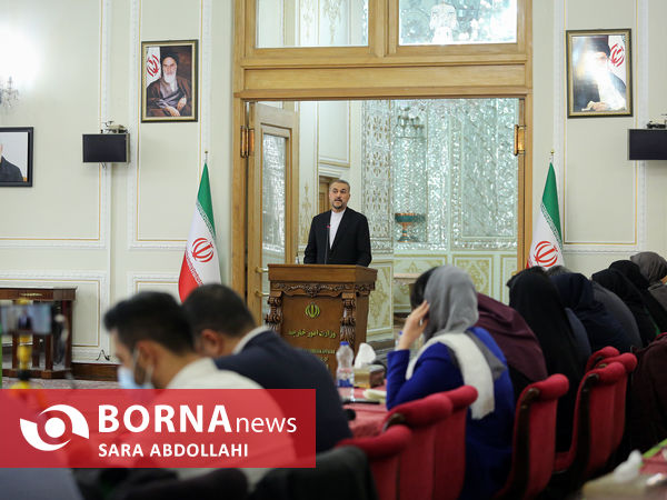 نشست خبری وزیر امور خارجه