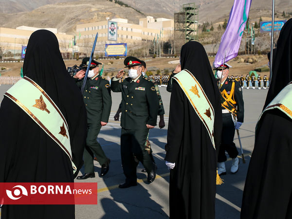 اعطای درجه به دانش آموختگان دانشگاه علوم انتظامی