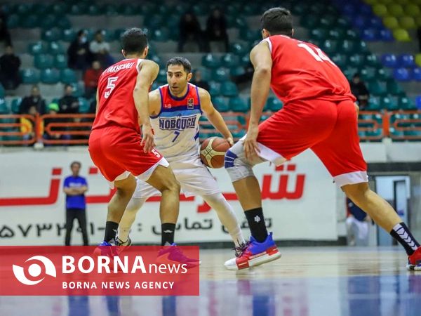 دیدار تیم های بسکتبال نبوغ - توفارقان