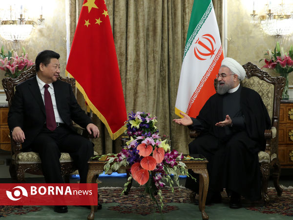 دیدار خصوصی روسای جمهور ایران و چین