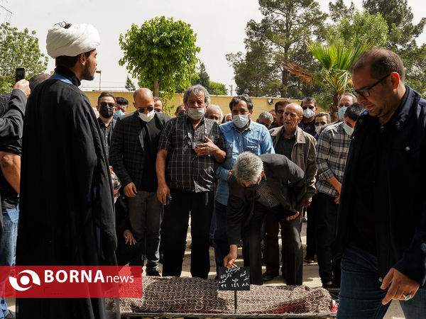 تشییع و خاکسپاری پیکر شهلا ناظریان