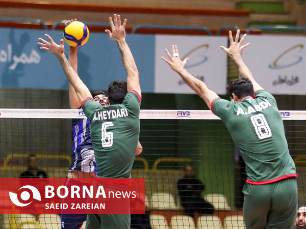 دیدار تیم های والیبال پیکان تهران - پاس تهران