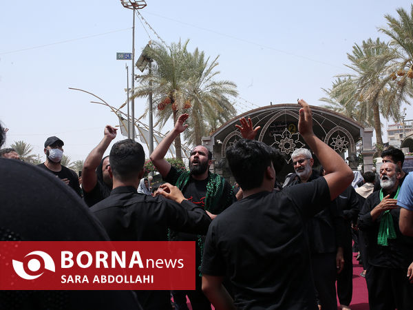 عزاداری تاسوعای حسینی در بین الحرمین