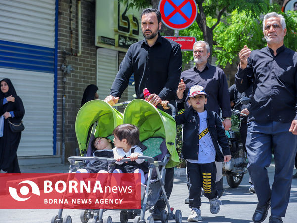 عزاداری مردم اراک در سالروز شهادت امام جعفر صادق(ع)