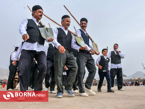 مراسم بیل‌گردانی در «نیم‌ور محلات»