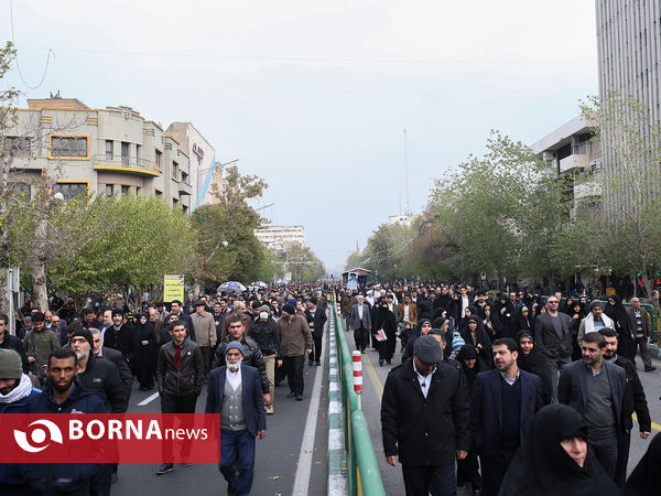 تجمع «دفاع از اقتدار و امنیت» در تهران