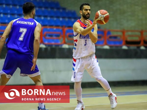 دیدار تیم های بسکتبال نبوغ -  نفت