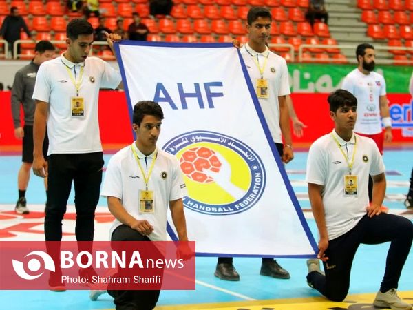 دیدار تیم های هندبال الکویت کویت - سپاهان