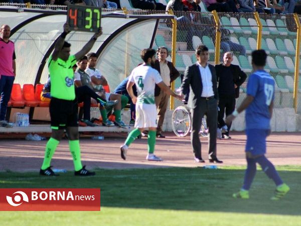 دیداردو تیم فوتبال خیبرخرم آبادوملوان بندرانزلی