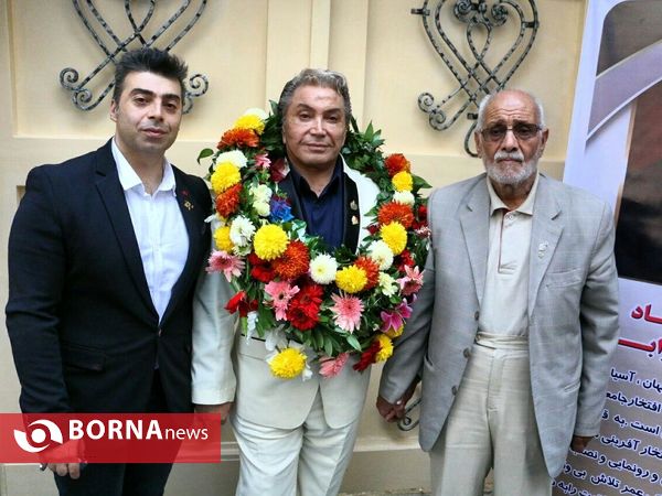 مراسم اهدای نشان افتخار سهراب سرابي، قهرمان پرورش اندام