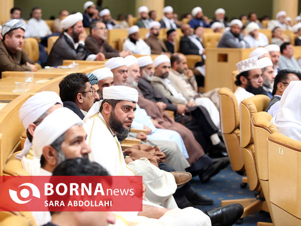 دیدار علما و نخبگان اهل سنت با رییس جمهور