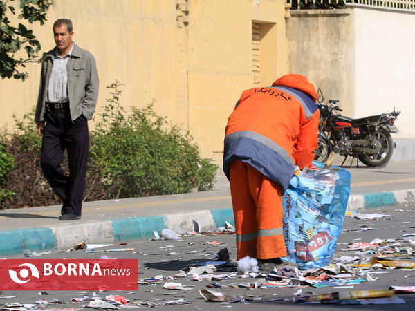 راهپیمایی 13 ابان اصفهان