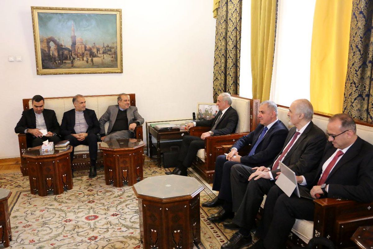 دیدار مشاور ارشد وزیر خارجه با  معاون وزیر خارجه سوریه