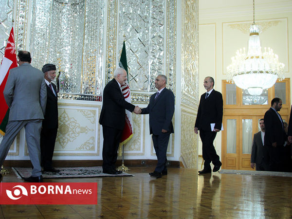 دیدار ظریف و بن علوی وزیر خارجه عمان