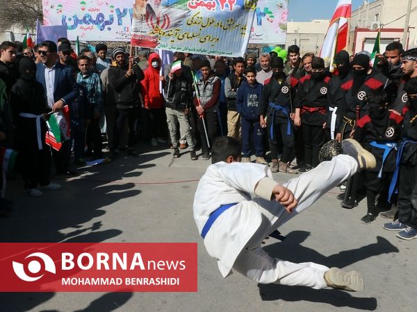 راهپیمایی 22 بهمن - آبادان