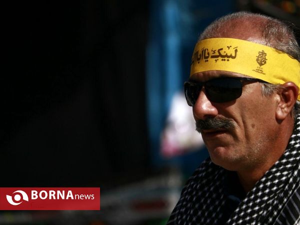 نمای نزدیک اربعینیون شلمچه