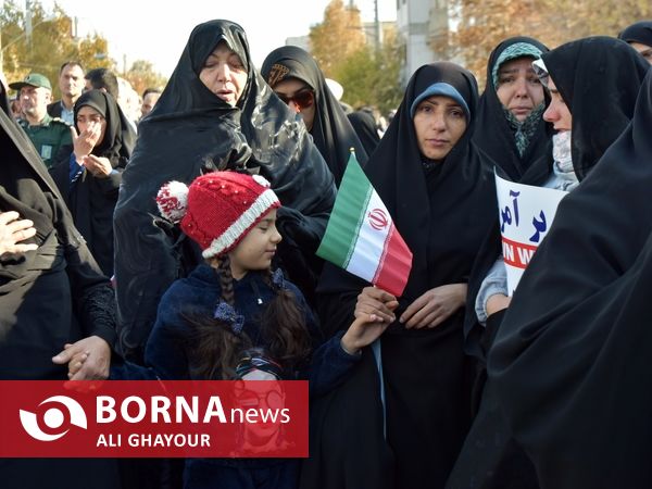 تشییع پیکر «مهدی اثنی عشری» شهید مدافع امنیت در ارومیه