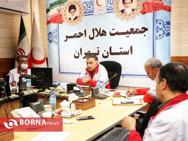 نشست تخصصی هلال احمر استان های پیشتاز، معین و جانشین استان تهران