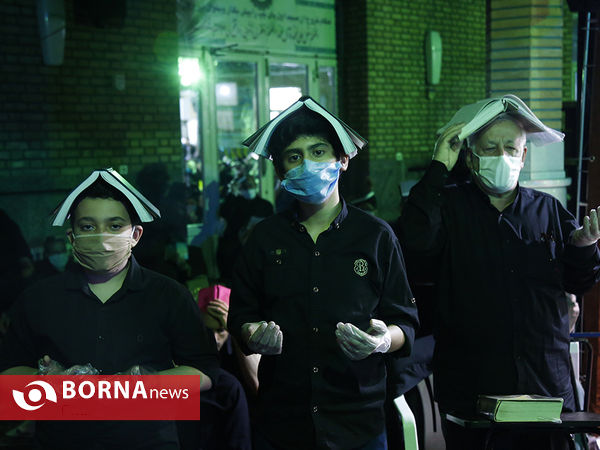 مراسم احیای شب بیست و سوم ماه مبارک رمضان در مسجد شهدا-تهران