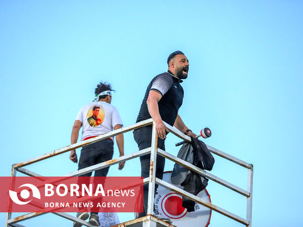 در حاشیه دیدار تیم های فوتبال آلومینیوم - استقلال