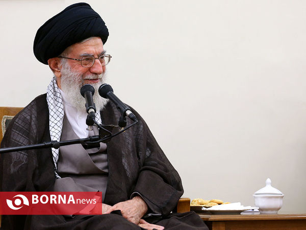 دیدار ‫رئیس جمهوری و اعضای هیأت با رهبر انقلاب