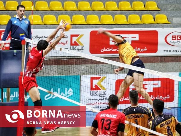 هفته هشتم لیگ برتر والیبال؛دیدار تیم‌های گیتی پسند و شهرداری گنبد