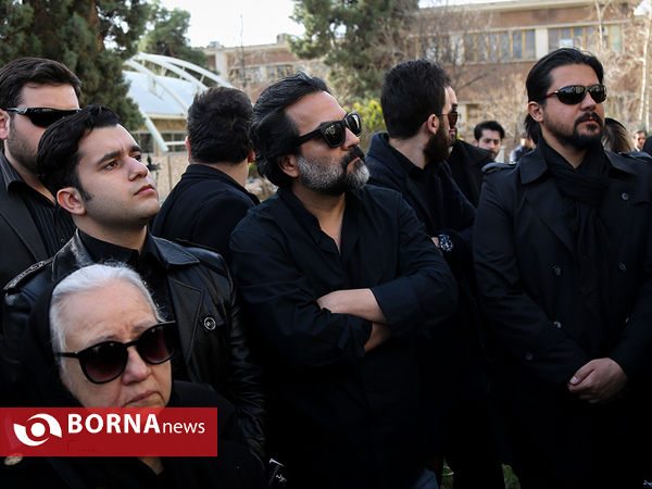 مراسم تشییع پیکر مرحوم افشین یداللهی
