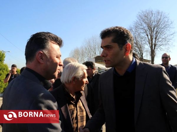 آیین تشییع پیکر مادر مرحومه افشین ناظمی