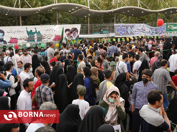 مهمانی ۱۰ کیلومتری به مناسبت عید غدیر