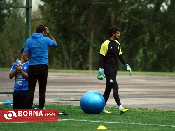 تمرینات تیم فوتبال استقلال تهران