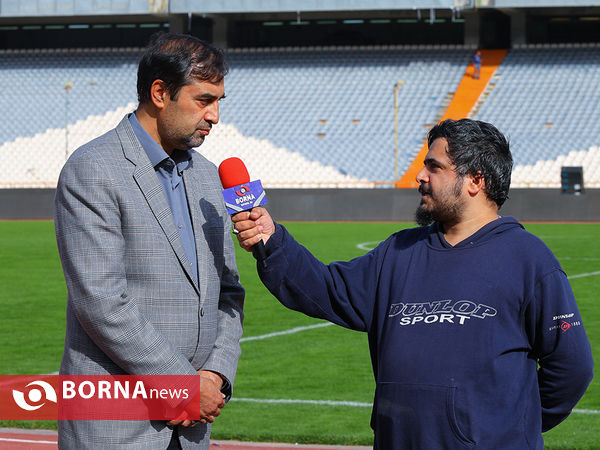 آخرین مراحل آماده سازی ورزشگاه آزادی