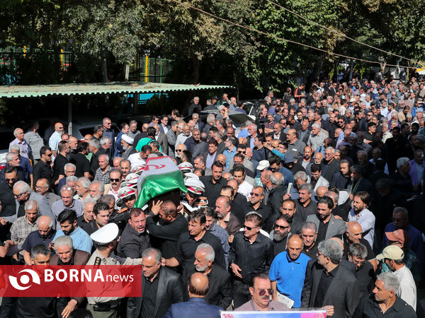 تشییع پیکر جعفر کاشانی پیشکسوت فوتبال