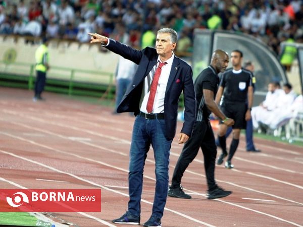 دیدار تیم ها فوتبال ایران- ازبکستان