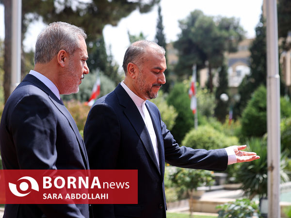 دیدار وزرای خارجه ایران و ترکیه