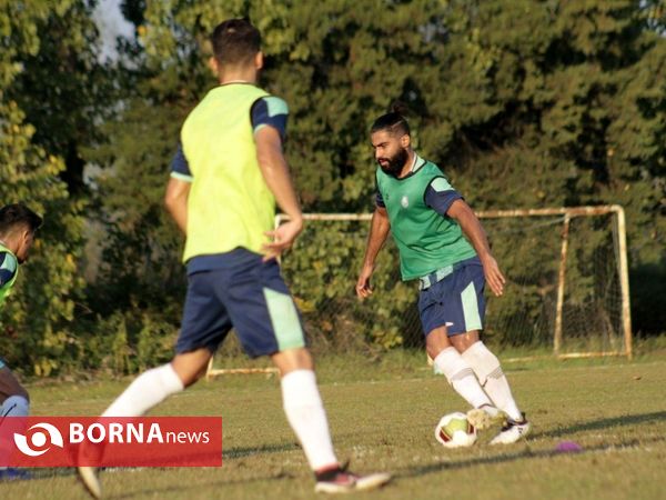 تمرینات تیم فوتبال ملوان بندرانزلی