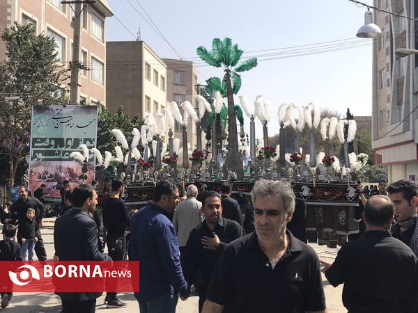 مراسم عزاداری روز عاشورا- شهر قدس