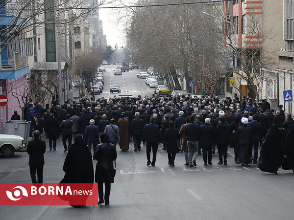 تشییع پیکر مرحوم اسماعیل جبارزاده