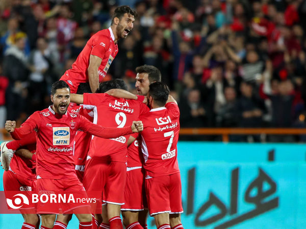 دیدار تیم های پرسپولیس تهران - سایپا