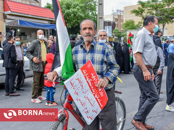 راهپیمایی روز قدس - اراک